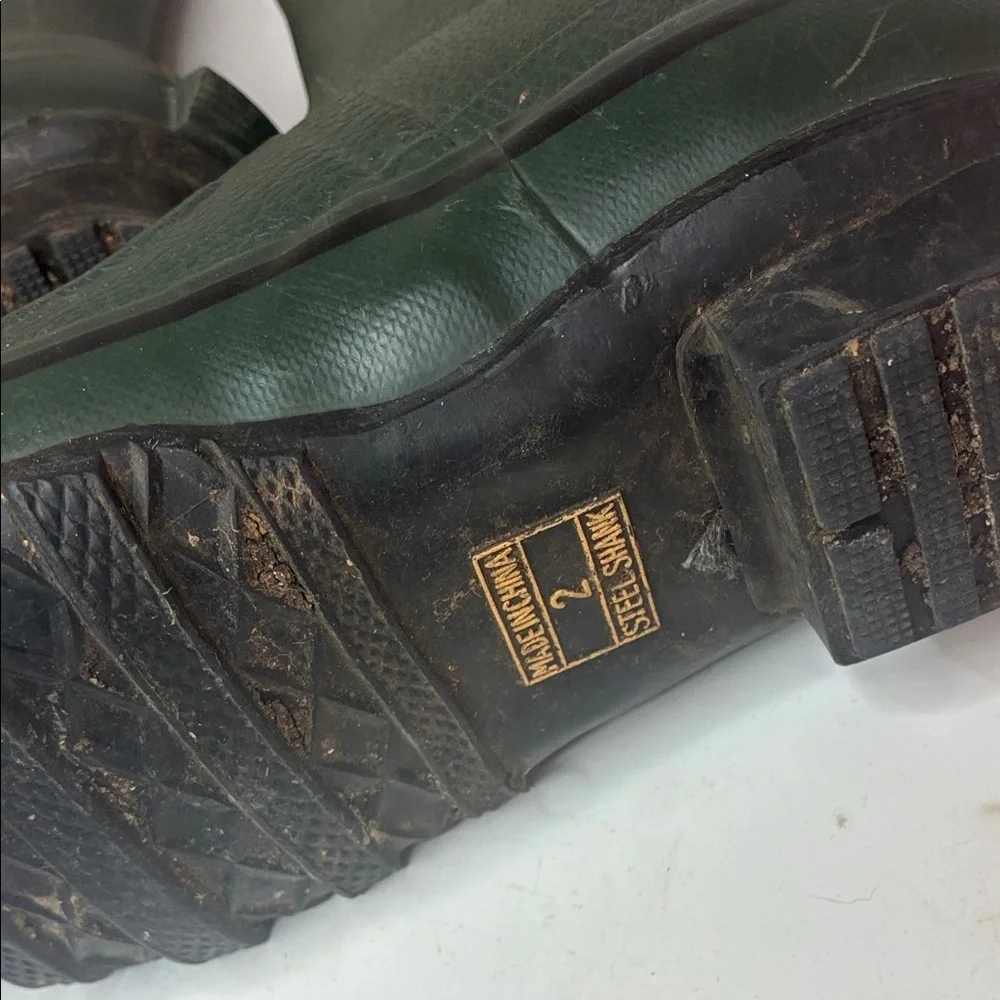 Rocky Scent Free Ducks Unlimited Forest Green Outdoor Boots Junior Size 2